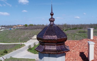022 Декоративный купол частного дома, г. Одесса