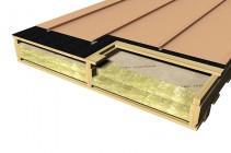 Standing seam roofing assembling